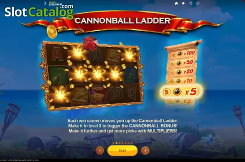 Οθόνη9. Cannonball Cash Κουλοχέρης
