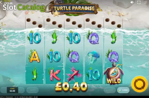 Οθόνη3. Turtle Paradise Κουλοχέρης