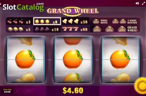 Οθόνη 2. Grand Wheel Κουλοχέρης