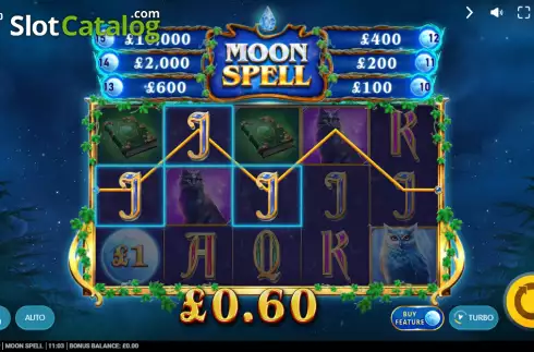 Οθόνη3. Moon Spell Κουλοχέρης