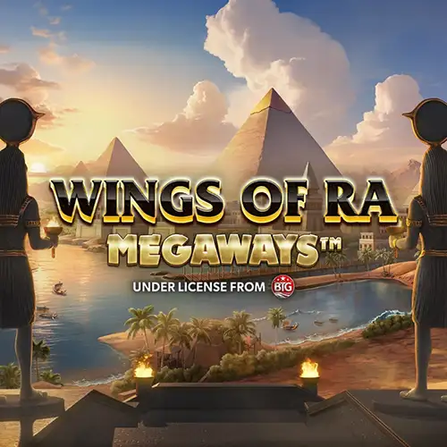 Wings of Ra Megaways Λογότυπο