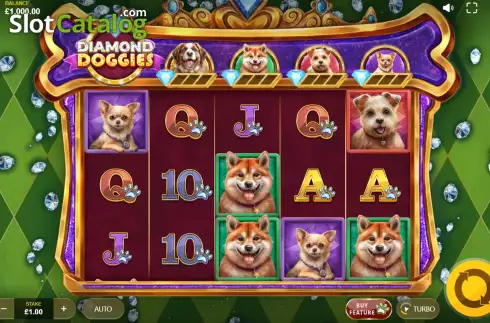 Οθόνη2. Diamond Doggies Κουλοχέρης