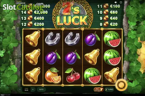 Οθόνη2. 7’s Luck Κουλοχέρης