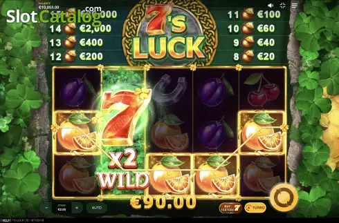 Οθόνη5. 7’s Luck Κουλοχέρης