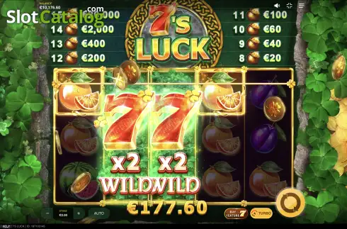 Οθόνη6. 7’s Luck Κουλοχέρης
