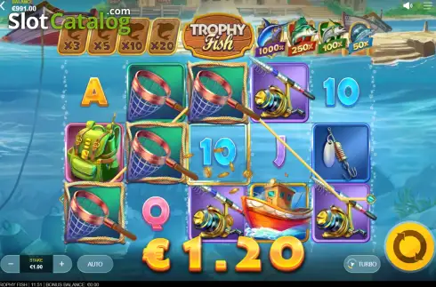 Οθόνη3. Trophy Fish Κουλοχέρης