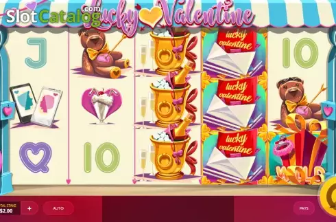 Οθόνη 1. Lucky Valentine Κουλοχέρης
