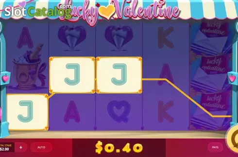 Οθόνη 2. Lucky Valentine Κουλοχέρης