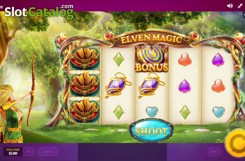 Οθόνη 4. Elven Magic Κουλοχέρης