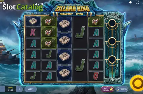 Οθόνη2. Zillard King Megaways Κουλοχέρης 