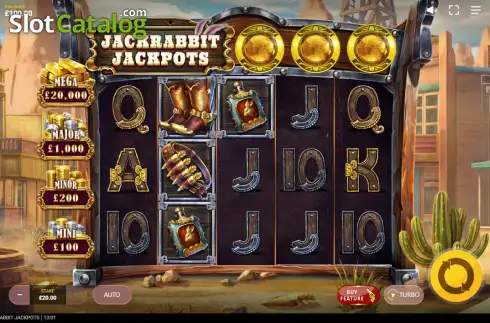 Οθόνη2. Jackrabbit Jackpots Κουλοχέρης