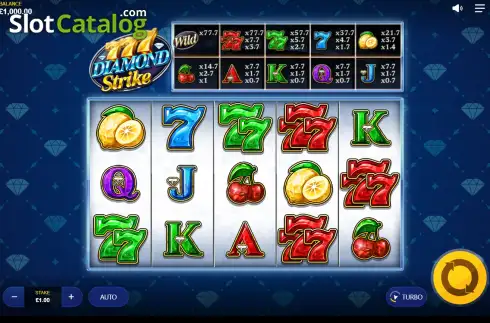 Οθόνη2. 777 Diamond Strike Κουλοχέρης