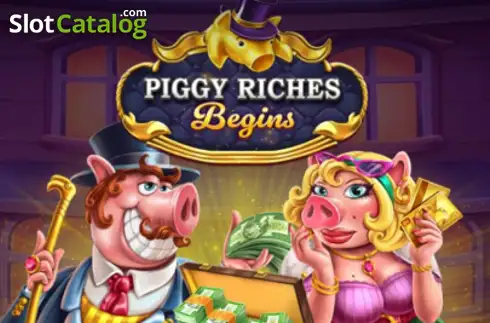 Piggy Riches Begins Λογότυπο Piggy Riches Begins Λογότυπο