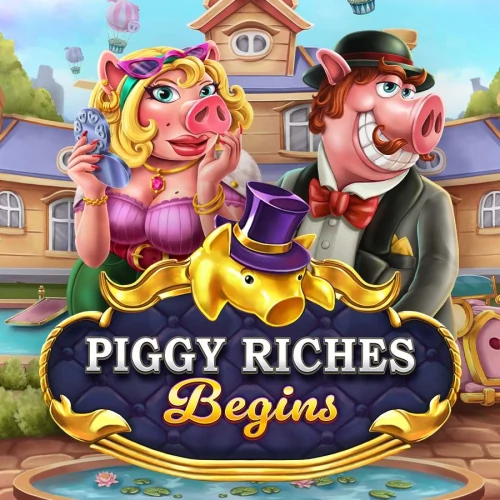 Piggy Riches Begins Λογότυπο
