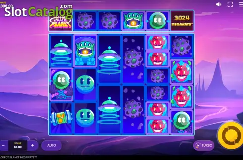 Οθόνη2. Jackpot Planet MegaWays Κουλοχέρης 