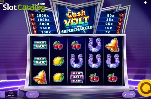 Οθόνη2. Cash Volt Supercharged Κουλοχέρης