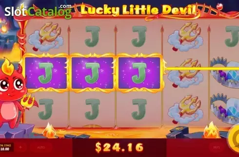 Οθόνη 2. Lucky Little Devil (Red Tiger) Κουλοχέρης