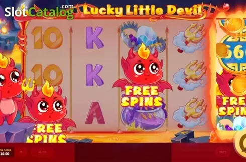 Οθόνη 4. Lucky Little Devil (Red Tiger) Κουλοχέρης