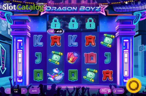 Οθόνη2. Dragon Boyz Κουλοχέρης