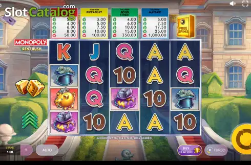 Οθόνη2. Monopoly Rent Rush Κουλοχέρης 
