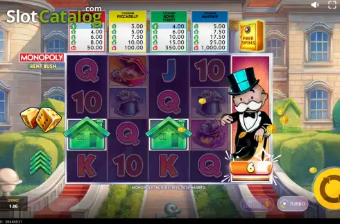 Οθόνη3. Monopoly Rent Rush Κουλοχέρης 
