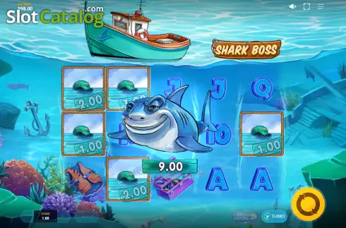 Οθόνη3. Shark Boss Κουλοχέρης 
