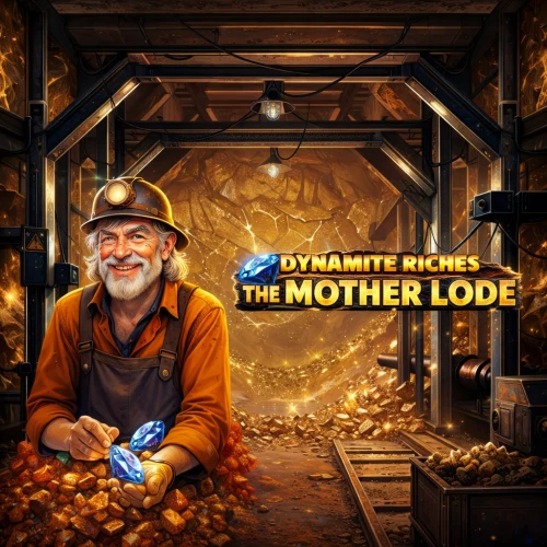 Dynamite Riches The Mother Lode Λογότυπο