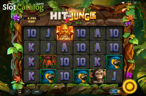 Οθόνη2. Hit the Jungle Κουλοχέρης 