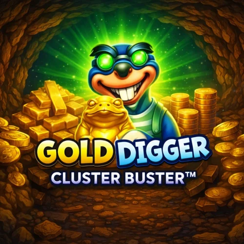 Gold Digger Clusterbuster Λογότυπο
