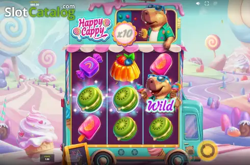 Οθόνη3. Happy Cappy Κουλοχέρης