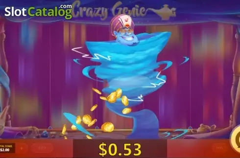 Οθόνη 5. Crazy Genie Κουλοχέρης