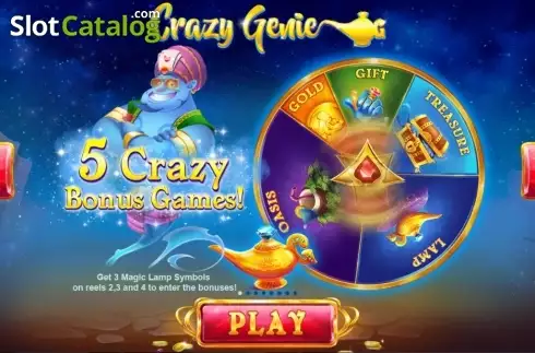 Πίνακας πληρωμών 1. Crazy Genie Κουλοχέρης