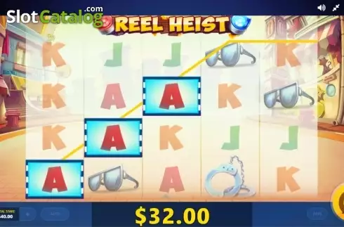 Οθόνη7. Reel Heist Κουλοχέρης