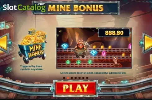 Οθόνη2. Treasure Mine (Red Tiger) Κουλοχέρης 