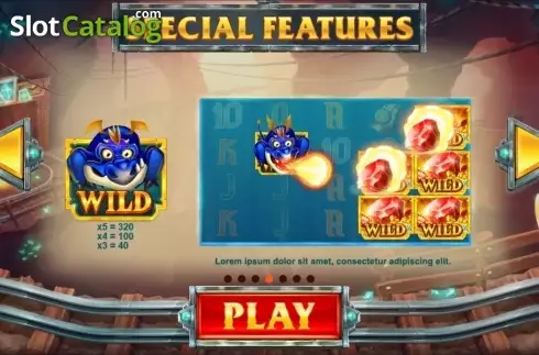 Οθόνη4. Treasure Mine (Red Tiger) Κουλοχέρης 