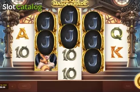 Οθόνη4. Masquerade (Red Tiger) Κουλοχέρης