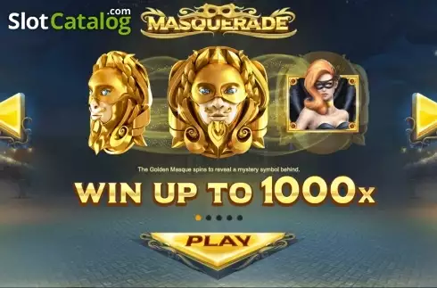 Οθόνη6. Masquerade (Red Tiger) Κουλοχέρης