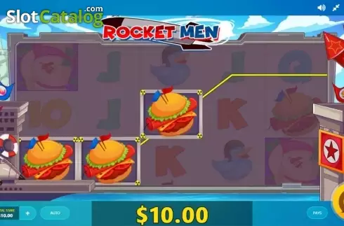 Οθόνη3. Rocket Men (Red Tiger) Κουλοχέρης