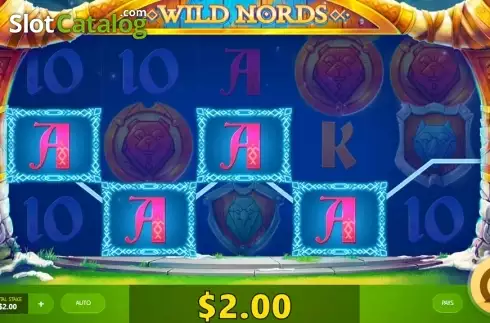 Οθόνη4. Wild Nords Κουλοχέρης 