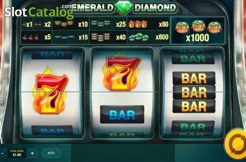 Οθόνη3. Emerald Diamond Κουλοχέρης