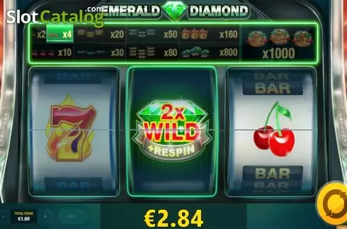 Οθόνη4. Emerald Diamond Κουλοχέρης