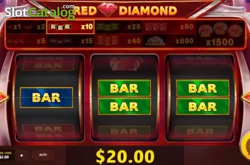 Οθόνη5. Red Diamond Κουλοχέρης