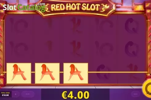 Οθόνη3. Red Hot Slot Κουλοχέρης