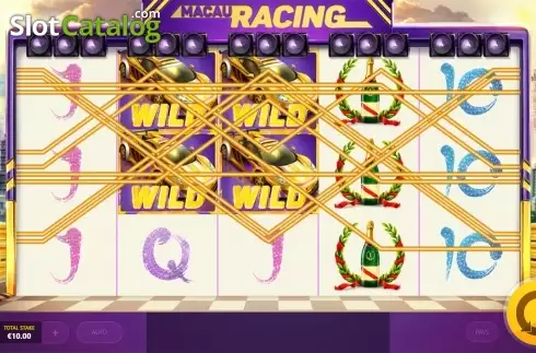 Οθόνη6. Macau Racing Κουλοχέρης 