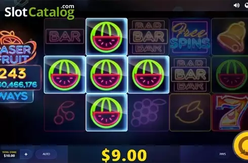 Οθόνη3. Laser Fruit Κουλοχέρης