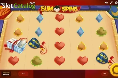 Οθόνη2. Sumo Spins Κουλοχέρης