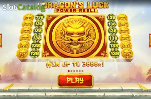 Οθόνη2. Dragon's Luck Power Reels Κουλοχέρης