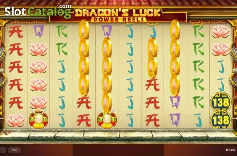Οθόνη5. Dragon's Luck Power Reels Κουλοχέρης