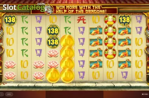 Οθόνη4. Dragon's Luck Power Reels Κουλοχέρης