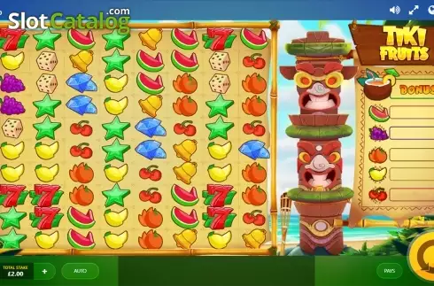 Οθόνη2. Tiki Fruits Κουλοχέρης 